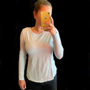 baby blue long sleeve shirt